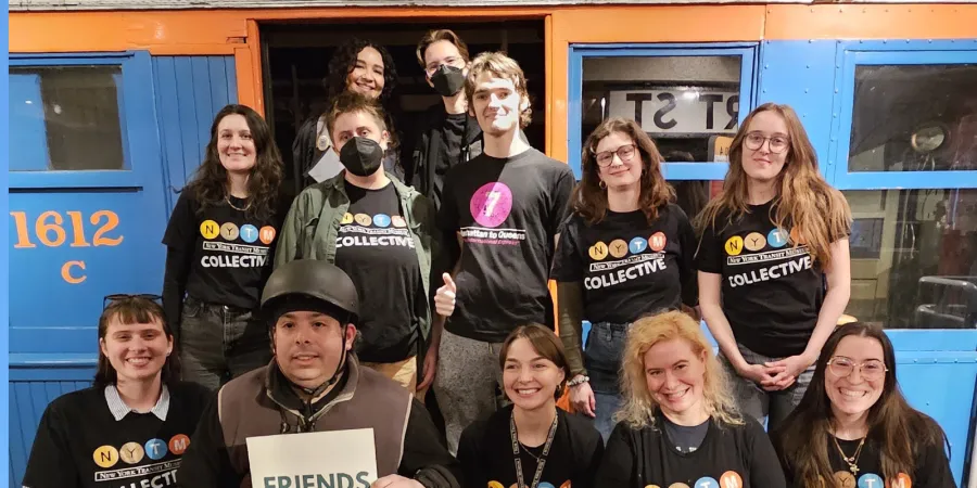 New York Transit Museum workers 